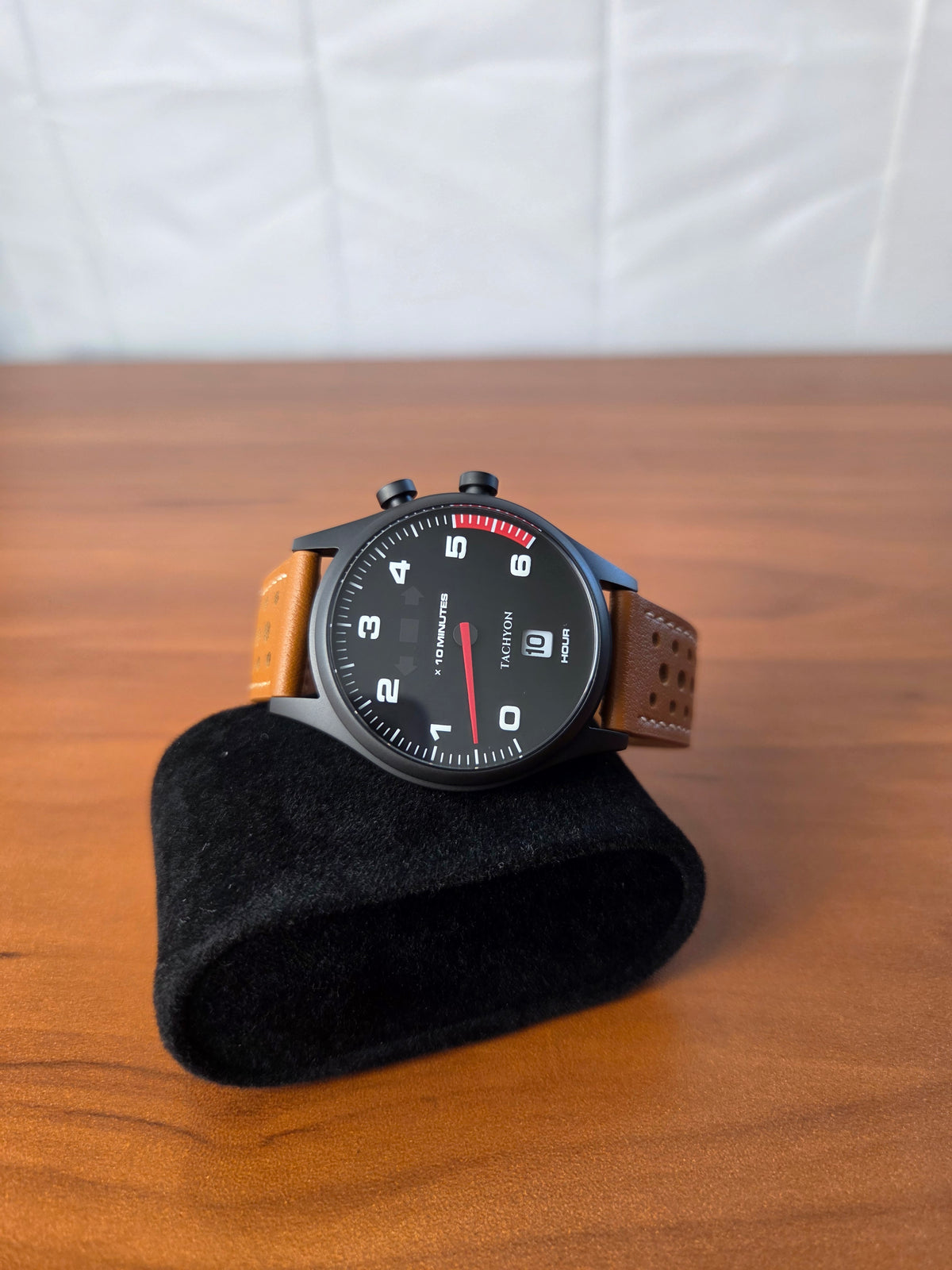 Tachyon "Classic" Watch - Brown Strap