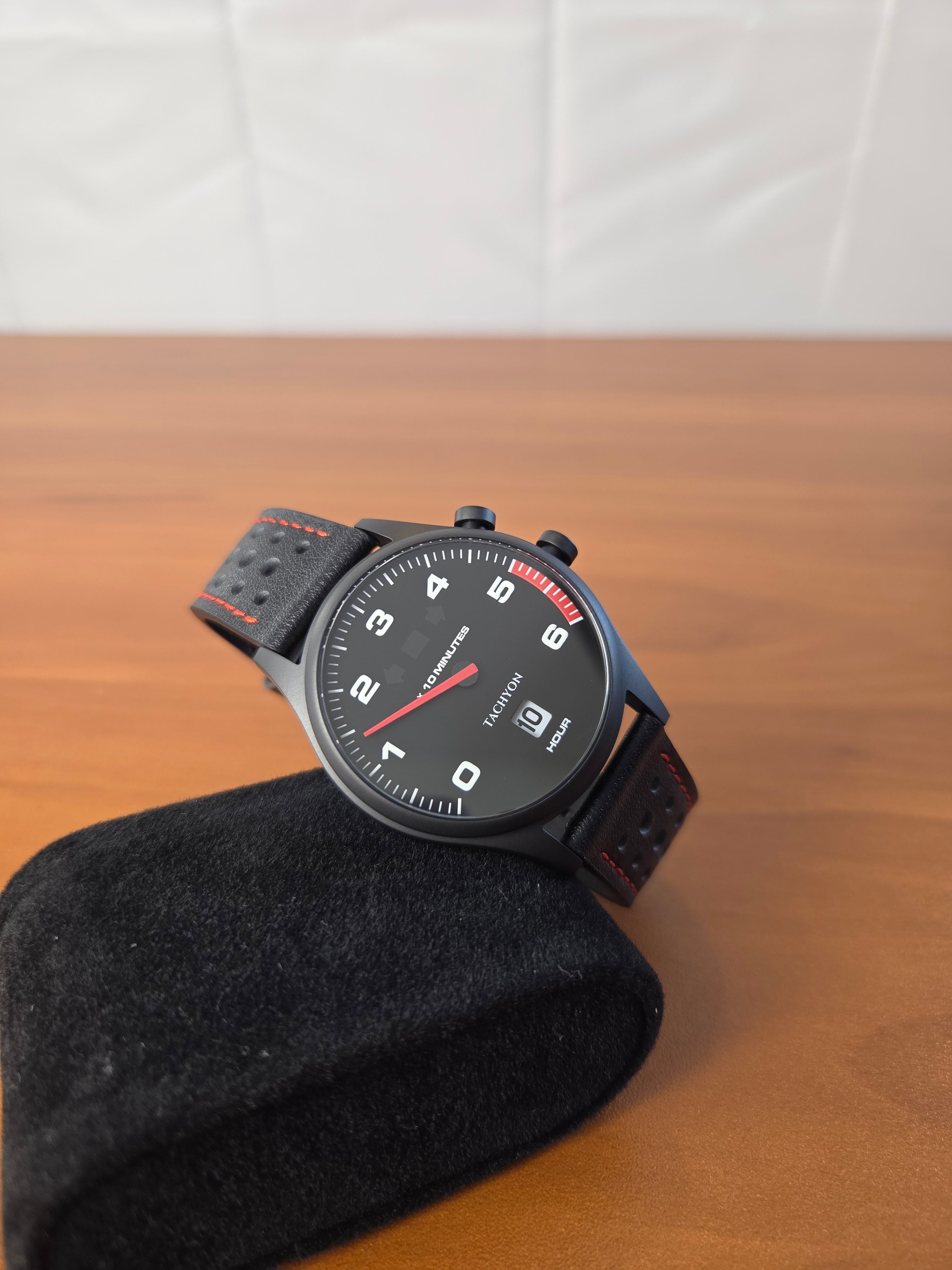 Tachyon "Classic" Watch - Black Strap